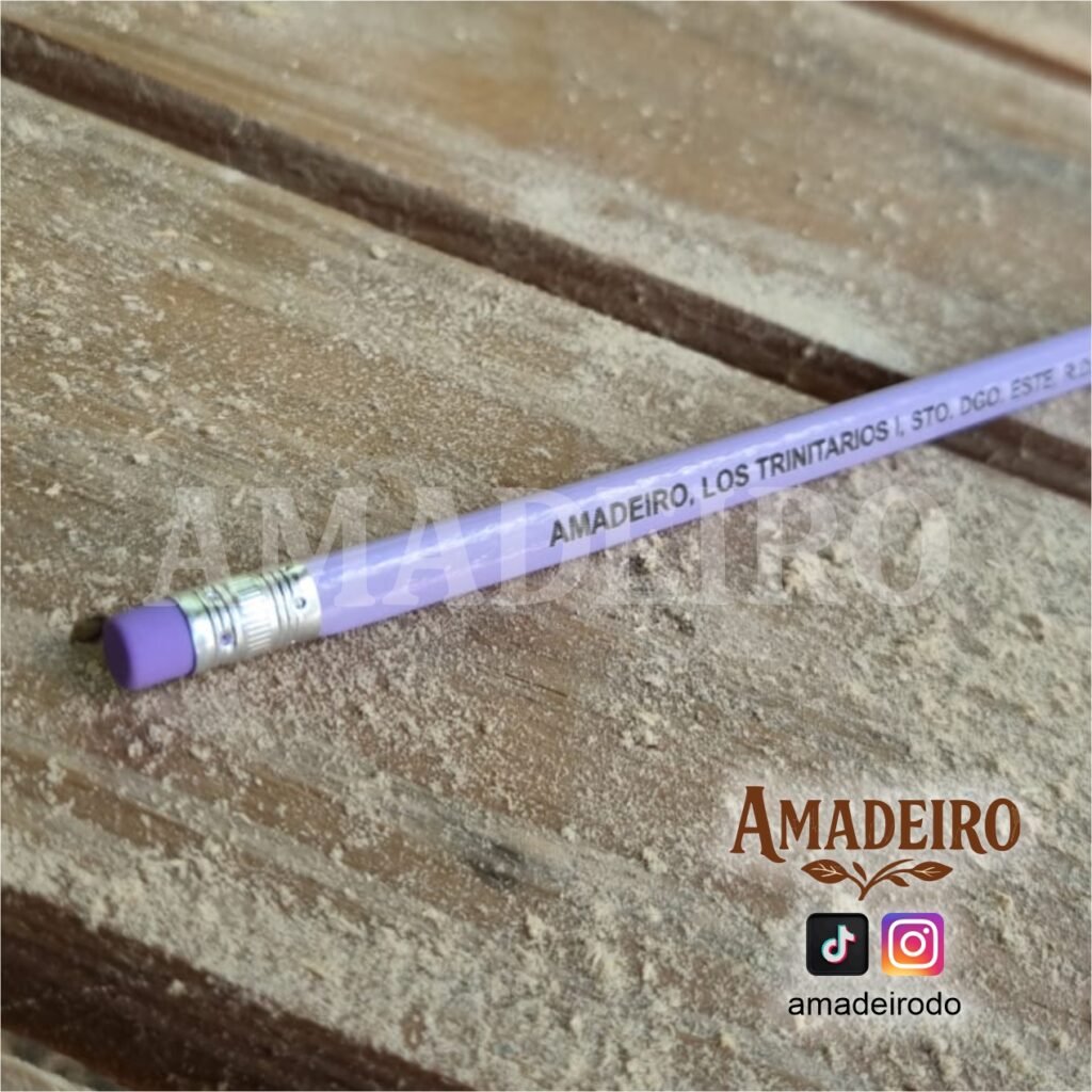 Lápiz de madera personalizado